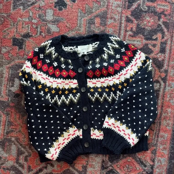 THE GREAT sweater / cardigan - Picture 1 of 4